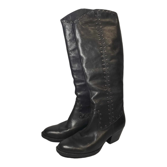 NEW Born Black Leather Boot SZ US 10 - Picture 3 of 16